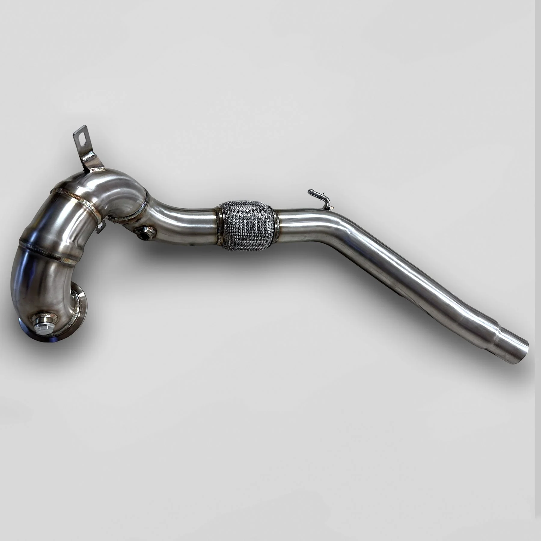2.0T FWD VW Golf MK7 GTI Race Downpipe (Catless & Catted) - Image 6