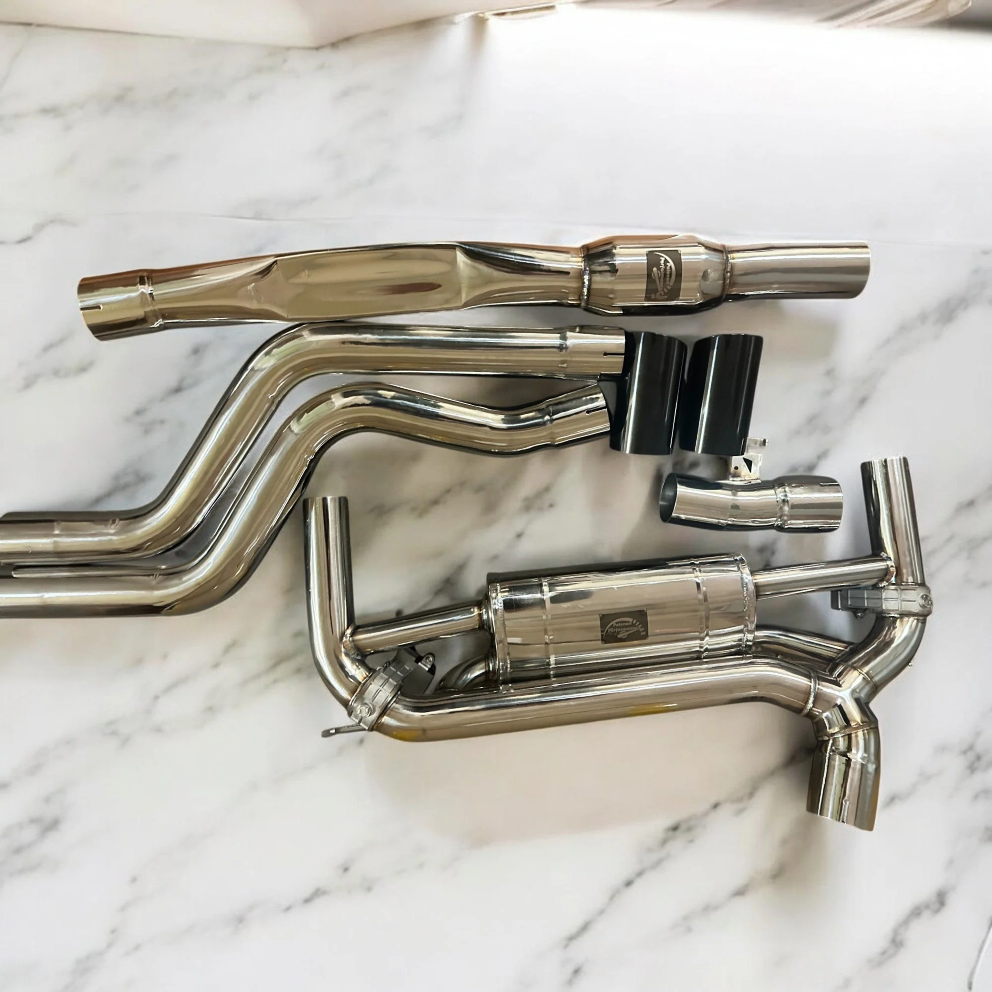 2015-2019 BMW F30 340i B58 Full Valve Performance Exhaust System | Palenon Performance - Image 4