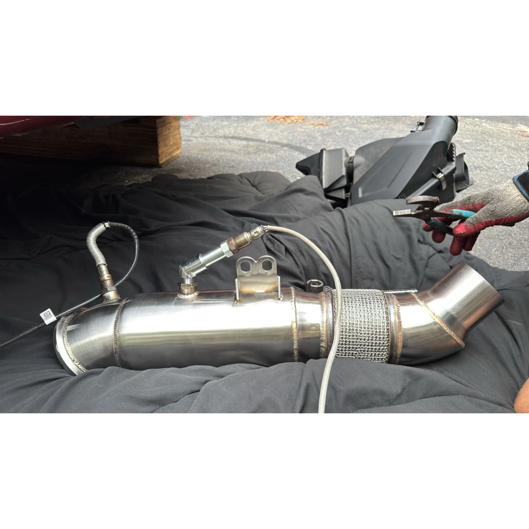 2015-2019 BMW F30 340i B58 Full Valve Performance Exhaust System | Palenon Performance - Image 9