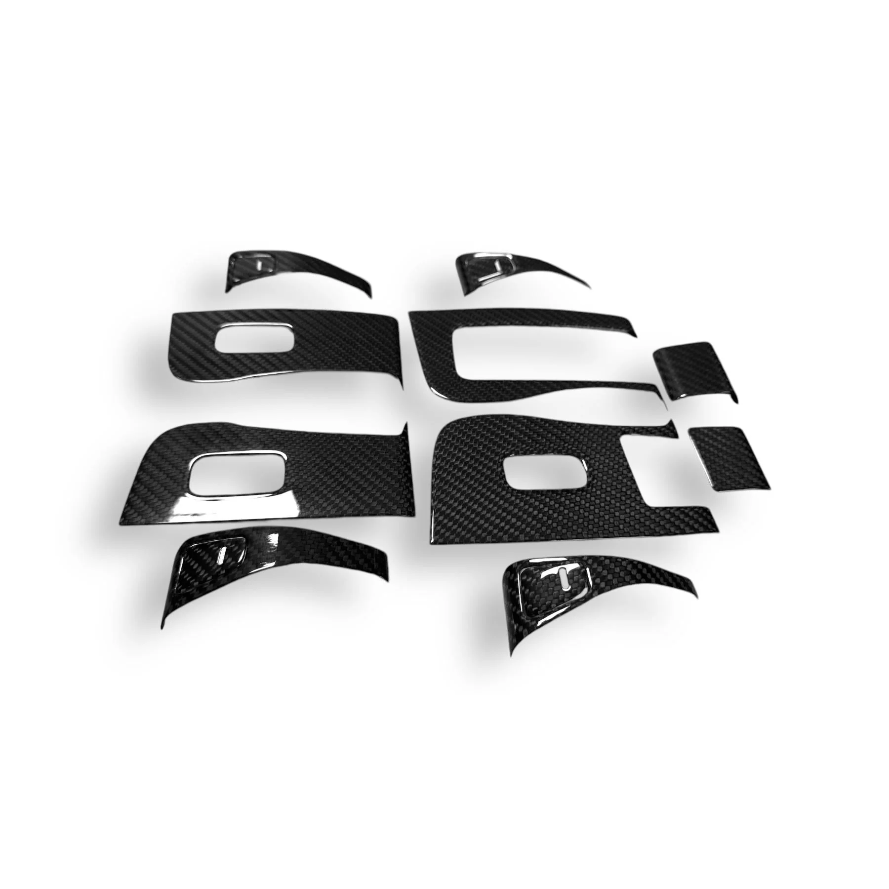 2017-2020 Model 3 Carbon Fiber Window & Door Switch Kit | Palenon Performance - Image 5