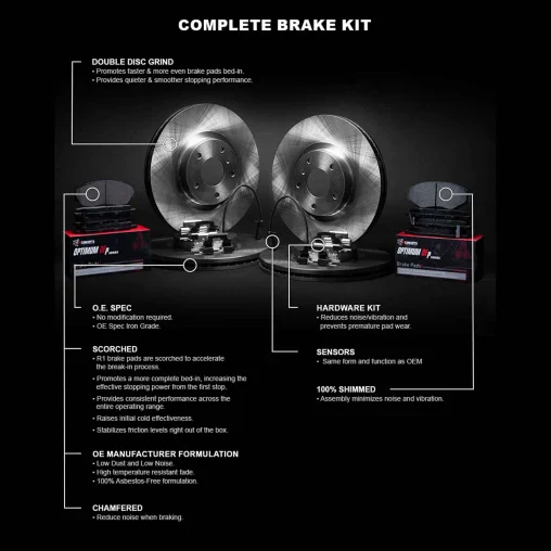 A90 GR Supra Premium 3.0L R1 Concepts Brake Kit - Image 2