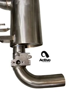 Active Autowerke F22 M235i Performance Valved Rear Exhaust GEN 2 w brushed tips