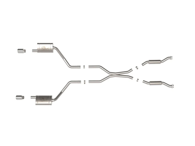 aFe 11-21 Dodge Durango V6-3.6L/V8-5.7L MACH Force-Xp 304 SS Cat-Back Exhaust System w/ Polished Tip - Image 8
