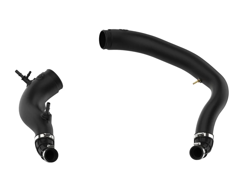 aFe 15-16 Ford F150 V6 3.5L Turbo Inlet Pipes - Black - Image 9