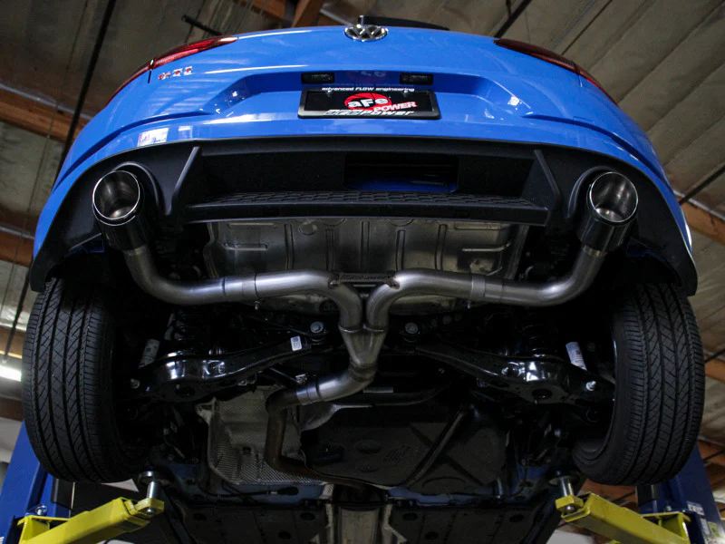 aFe 18-20 VW GTI (MK7.5) 2.0L MACH Force-Xp 3in to 2.5in 304 SS Axle-Back Exhaust System- Pol. Tips - Image 2