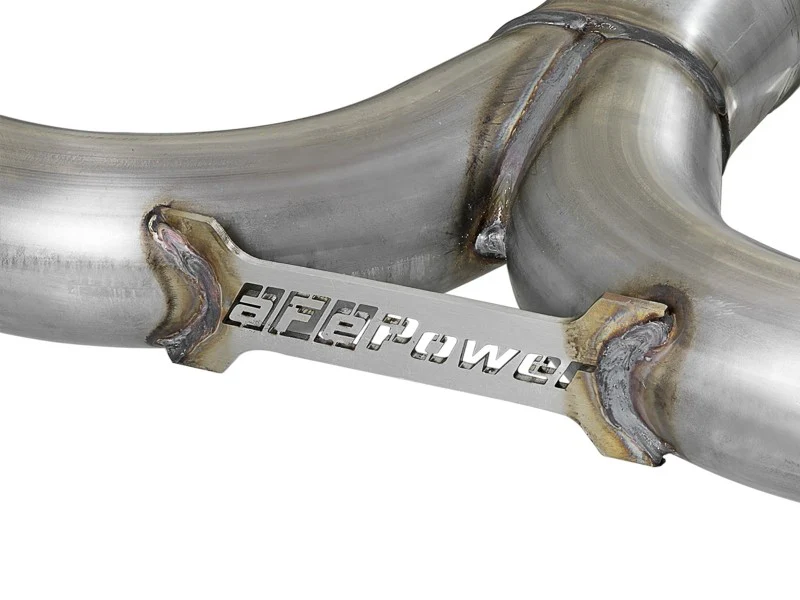 aFe 18-20 VW GTI (MK7.5) 2.0L MACH Force-Xp 3in to 2.5in 304 SS Axle-Back Exhaust System- Pol. Tips - Image 4