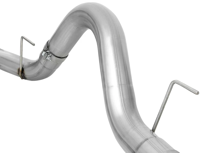 aFe Atlas 4in Aluminized Steel DPF-Back Exh 18-19 Ford F-150 V6-3.0L (td) w/ Black Tip - Image 8