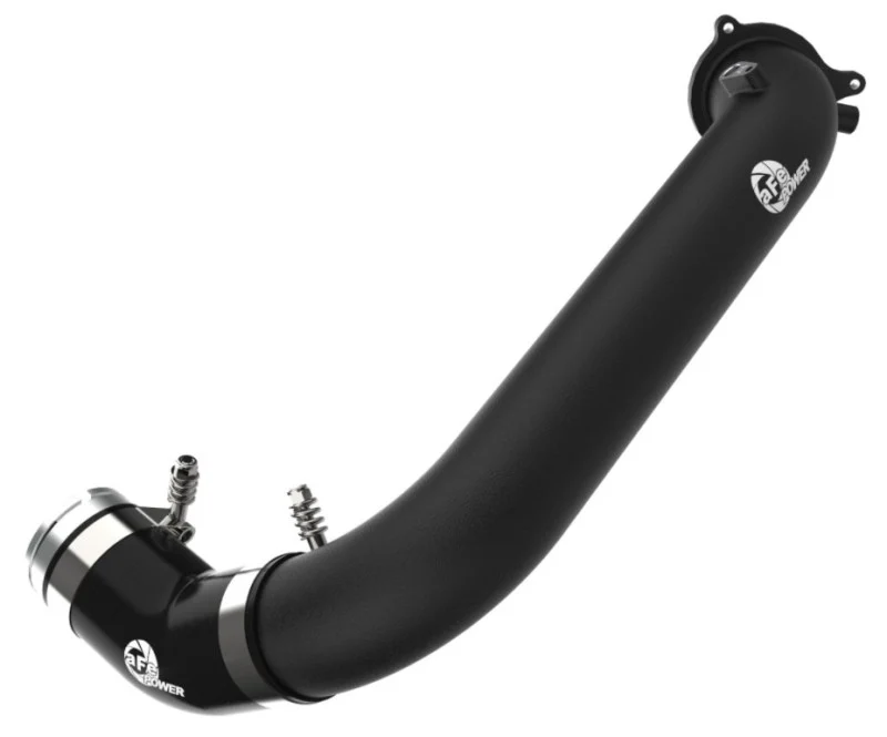 aFe BladeRunner Black 2-3/4in Aluminum Charge Pipe 2021 Toyota Supra GR (A90) I4-2.0L (t) B48 - Image 8
