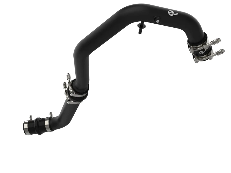 aFe Bladerunner Intercooler Hot Charge Pipe Black 2-2.5in 2021+ Ford F-150 V6-2.7L (tt) - Image 6