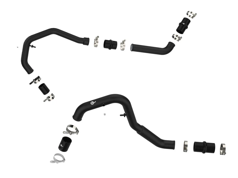 aFe Bladerunner Intercooler Hot Charge Pipe Black 2-2.5in 2021+ Ford F-150 V6-2.7L (tt) - Image 7
