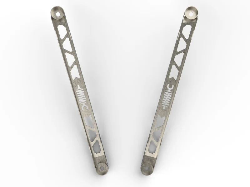 aFe CONTROL 304 Stainless Steel Front Suspension Strut Brace Raw - Toyota GR Supra (A90) 20-21 - Image 7