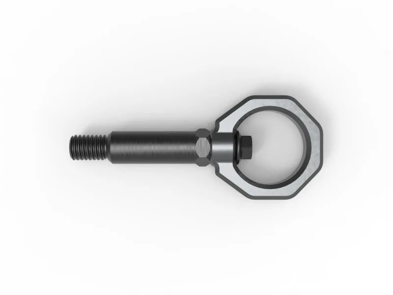 aFe Control Front Tow Hook Gray 20-21 Toyota GR Supra (A90) - Image 5