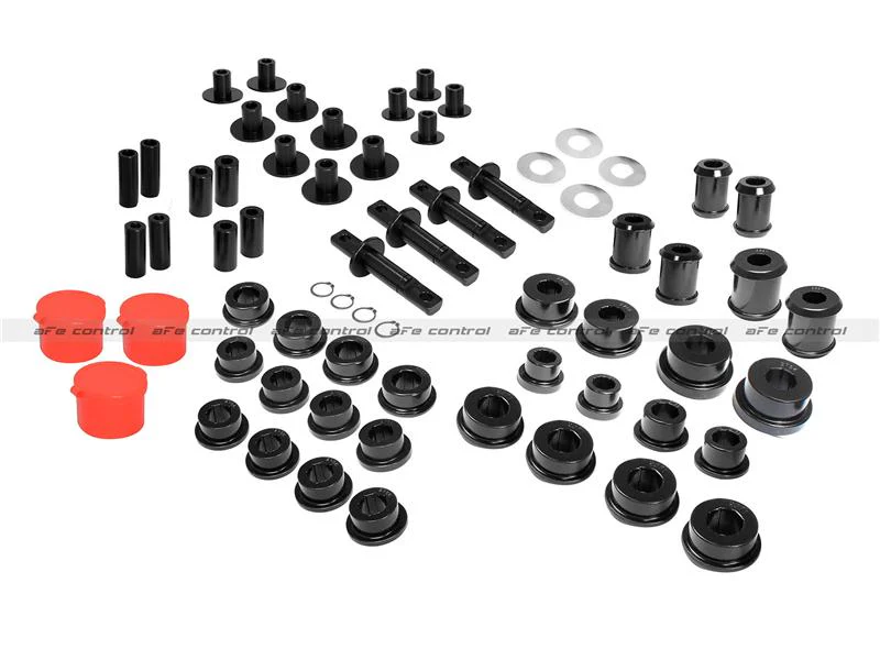 aFe Control PFADT Alum Frame Solid Spherical Control Arm Bearings Set; 06-13 Chevy Corvette C6 Z06 - Image 2