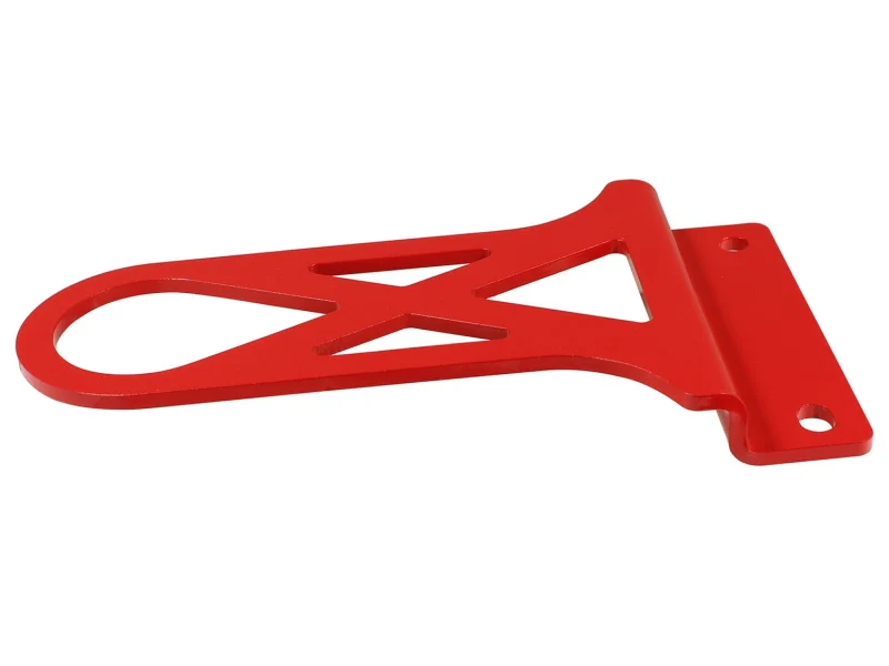aFe Control PFADT Series Front Tow Hook Red 97-04 Chevrolet Corvette (C5) - Image 4