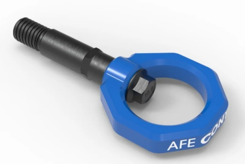 aFe Control Rear Tow Hook Blue 20-21 Toyota GR Supra (A90) - Image 7