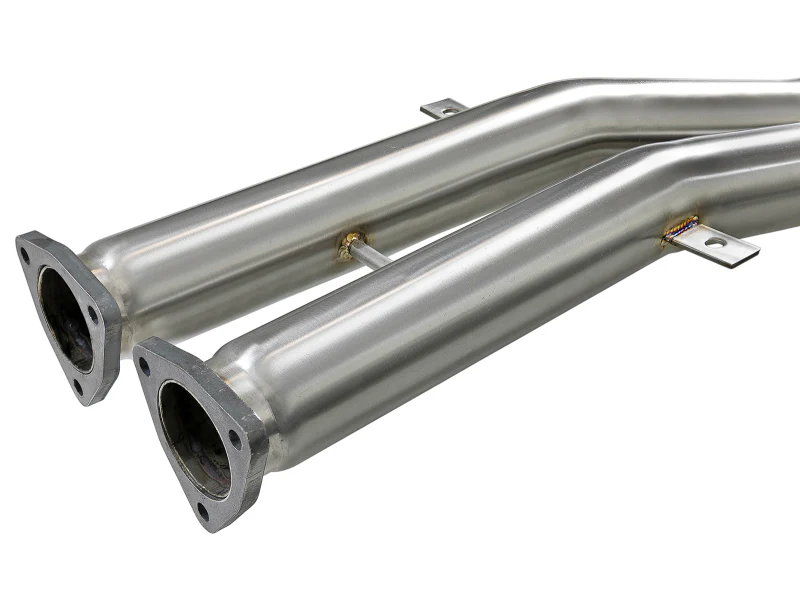 aFe MACH Force-Xp 2.5in 304 SS Cat-Back Exhaust w/ Polished Tips 01-06 BMW M3 - Image 4