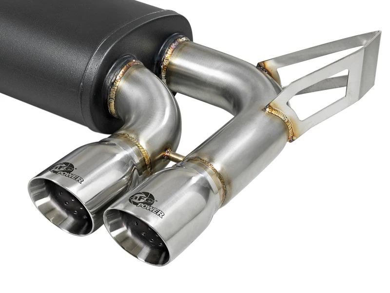 aFe MACH Force-Xp 2.5in 304 SS Cat-Back Exhaust w/ Polished Tips 01-06 BMW M3 - Image 7