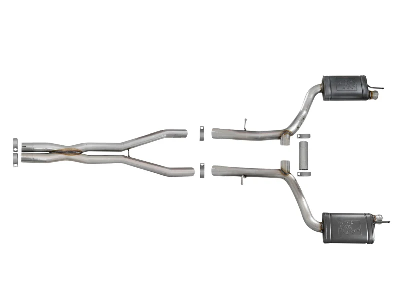 aFe MACH Force-Xp 304 SS Cat-Back Exhaust 15-16 Dodge Challenger V8-5.7L - Image 5