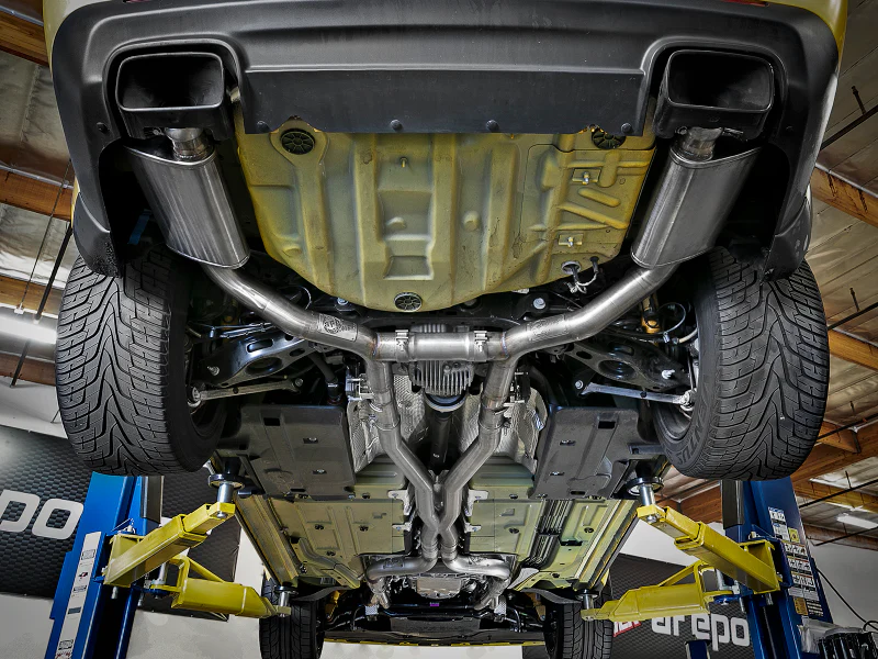 aFe MACH Force-Xp 304 SS Catback Exhaust 17-19 Dodge Challenger V8-5.7L - Image 2