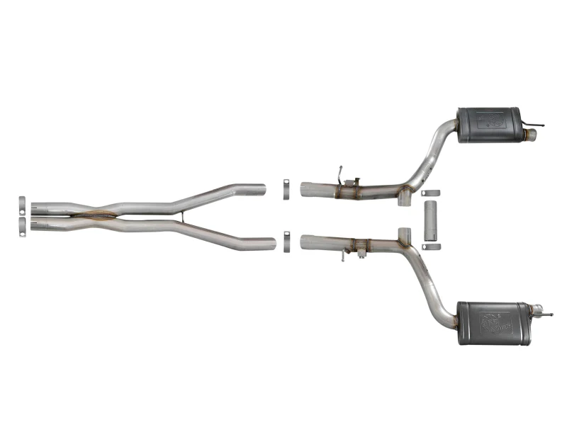 aFe MACH Force-Xp 304 SS Catback Exhaust 17-19 Dodge Challenger V8-5.7L - Image 5