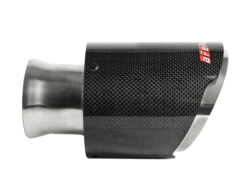 aFe MACH Force-XP 4-1/2in Carbon Fiber OE Replacement Exhaust Tips - 15-19 Dodge Charger/Hellcat - Image 7