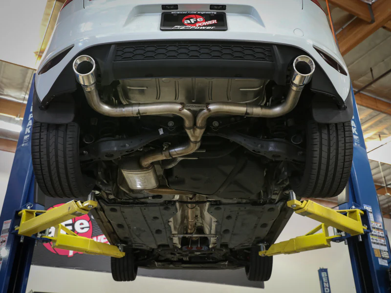 aFe MACHForce XP 3in-2.5in SS Exhaust Cat-Back 15-17 Volkswagen GTI (MKVII) L4-2.0L (t) - Polished - Image 2