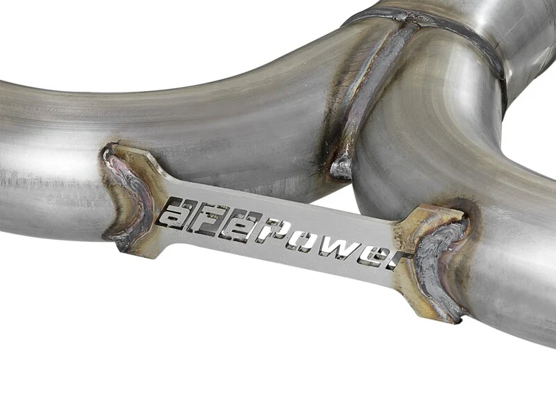 aFe MACHForce XP 3in-2.5in SS Exhaust Cat-Back 15-17 Volkswagen GTI (MKVII) L4-2.0L (t) - Polished - Image 6