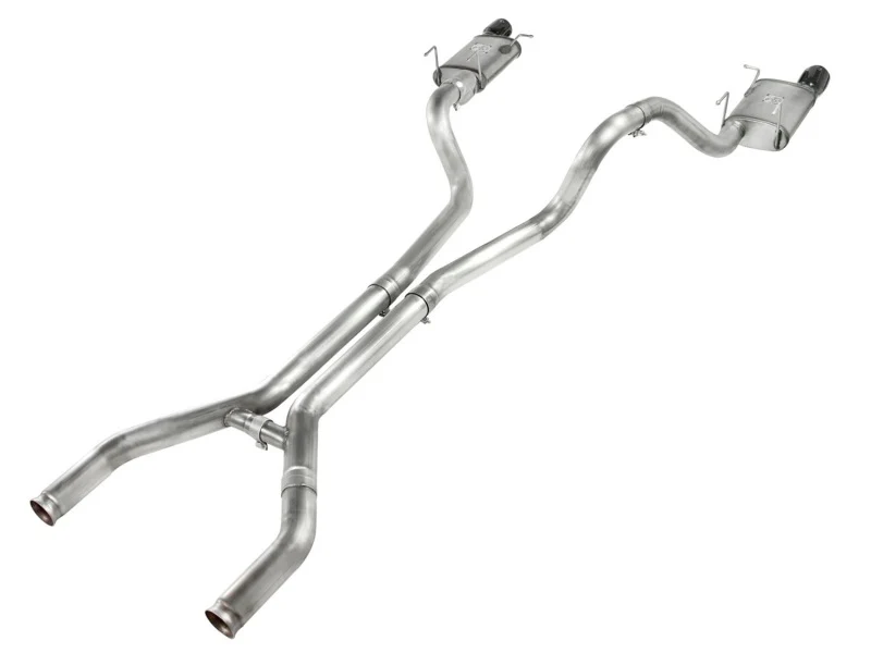 aFe MACHForce XP Cat-Back Exhaust 3in SS w/ Black Tips 11-14 Ford Mustang GT V8 5.0L - Image 3