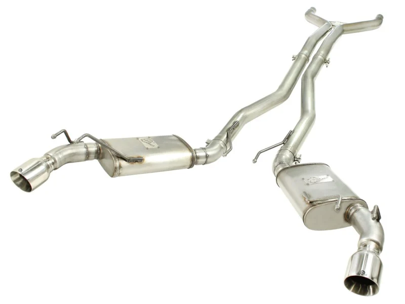 aFe MACHForce XP Exhaust 3in Stainless Stee CB/10-13 Chevy Camaro V8-6.2L (td) (pol tip) - Image 3