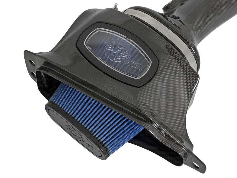 aFe Momentum Carbon Fiber Cold Air Intake System PDS/P5R 15-16 Chevrolet Corvette Z06 V8-6.2L - Image 4