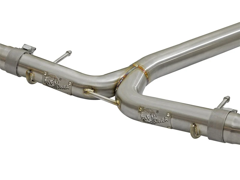 aFe POWER Takeda 16-17 Honda Civic I4-1.5L (t) 2.25-2.5in 304 SS CB Dual-Exit Exhaust Polish Tip - Image 7