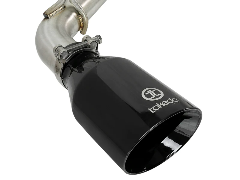 aFe POWER Takeda 2.5in 304 SS CB Exhaust w/ Black Tips 17-19 Infiniti Q60 V6-3.0L (tt) - Image 9