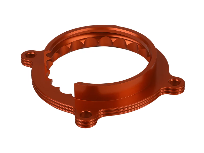 aFe Silver Bullet Throttle Body Spacer Kit 11-19 Ford Mustang GT V8-5.0L - Image 5