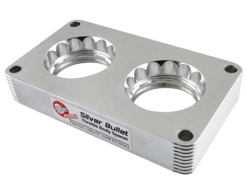 aFe Silver Bullet Throttle Body Spacers TBS Ford Mustang 05-10 V8-4.6L - Image 2