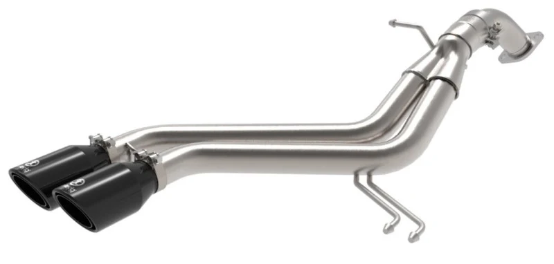 aFe Takeda 13-17 Hyundai Veloster L4-1.6L 2-1/2in 304 SS Axle-Back Exhaust w/ Black Tips - Image 6