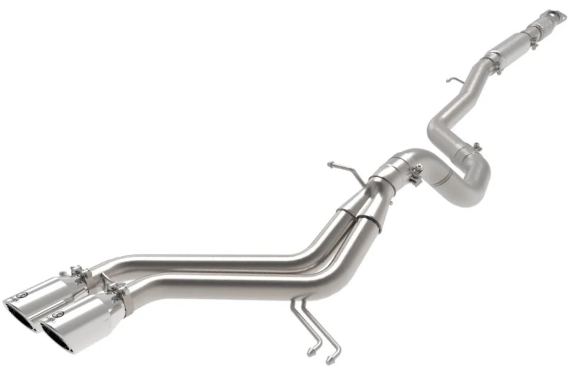 aFe Takeda 2-1/2in to 3in SS-304 Cat-Back Exhaust w/ Polished Tips 13-17 Hyundai Veloster L4-1.6L - Image 8