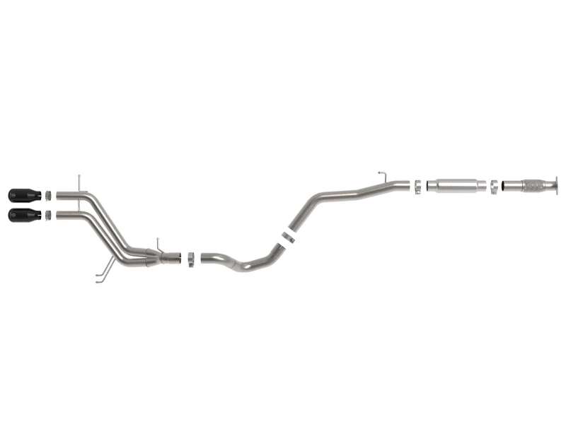 aFe Takeda 2-1/2in to 3in SS-304 Cat-Back Exhausts w/ Black Tip 13-17 Hyundai Veloster L4-1.6L - Image 6