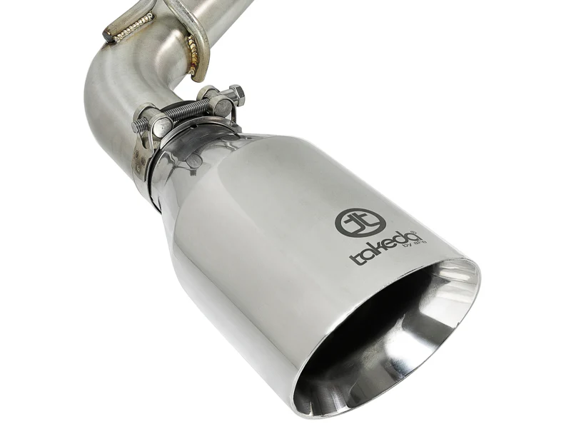 aFe Takeda 2.5in 304 SS Axle-Back Exhaust w/ Polished Tips 16-18 Infiniti Q50 V6-3.0L (tt) - Image 4
