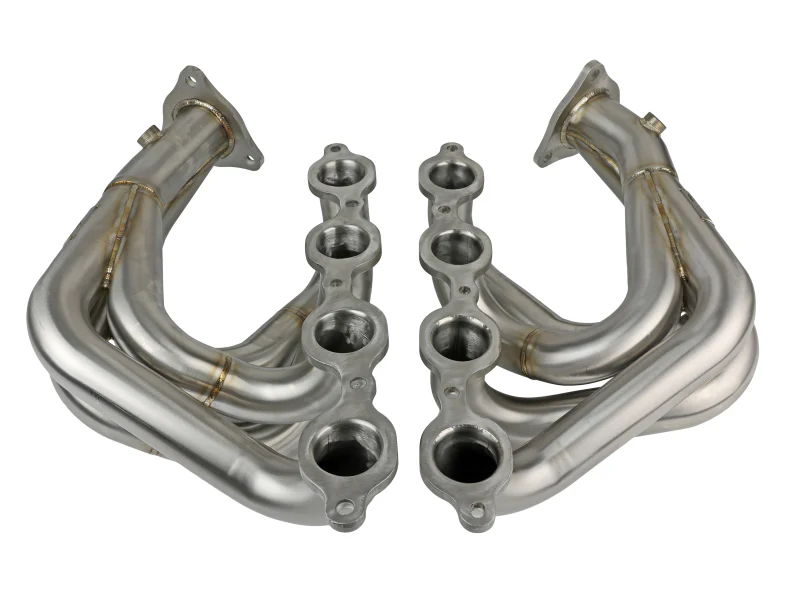 aFe Twisted 304SS Header 2020 Chevy Corvette (C8) 6.2L V8 - Brushed - Image 10