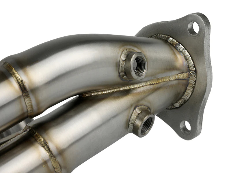 aFe Twisted 304SS Header 2020 Chevy Corvette (C8) 6.2L V8 - Brushed - Image 13