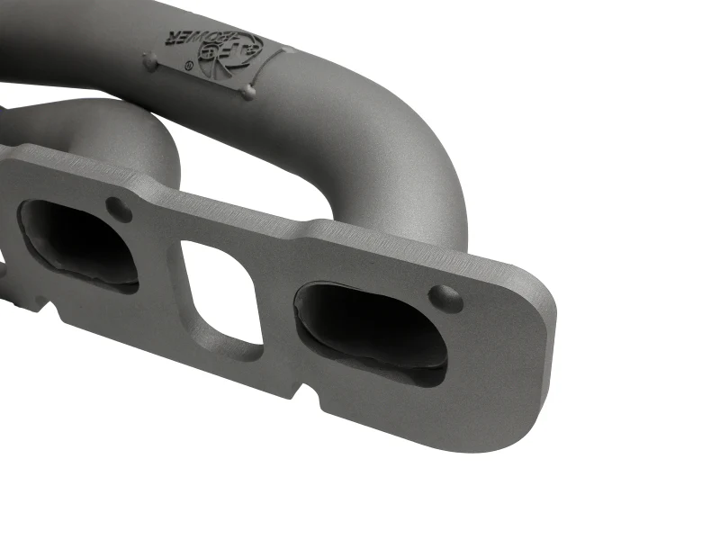 aFe Twisted Steel 304SS Short Header 15-22 Dodge Challenger SC V8-6.2L / 6.4L HEMI Titanium Coating - Image 7
