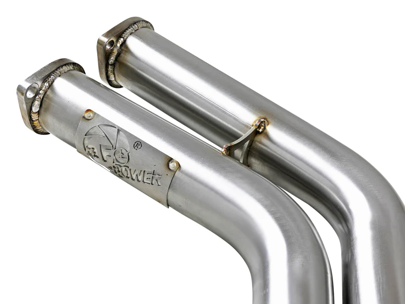 aFe Twisted Steel HDR X-Pipe SS-304 01-06 BMW M3 3.2L S54 - Image 4