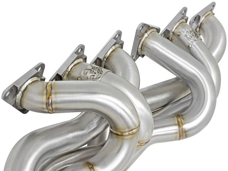 aFe Twisted Steel Headers (Catted) 01-06 BMW M3 L6-3.2L S54 - Image 8