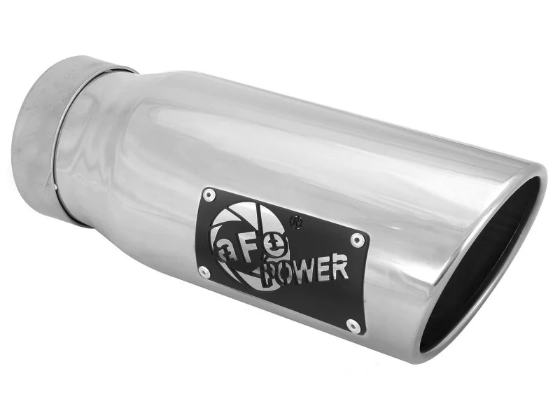 aFe Vulcan 3in 304 SS Cat-Back Exhaust 2021 Ford F-150 V6 2.7L/3.5L (tt)/V8 5.0L w/ Polished Tips - Image 5