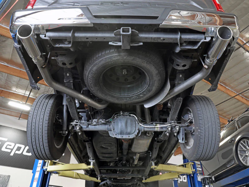 aFe Vulcan Series 3in 304SS Cat-Back w/ Black Tips 15-20 Ford F-150 V6 2.7L/35L(tt) / V8 5.0L - Image 2