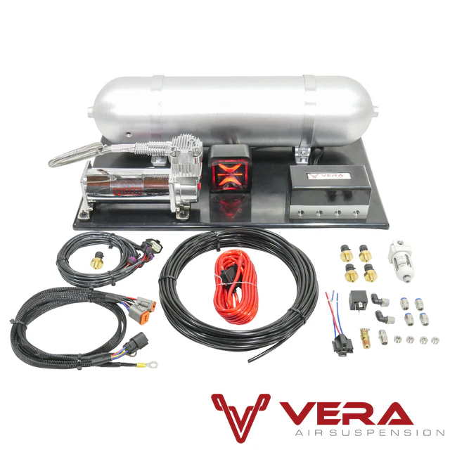 D2 Racing Air Struts w/ VERA AccuAir e+ Connect Pressure 13-19 Volvo V40 - Image 5