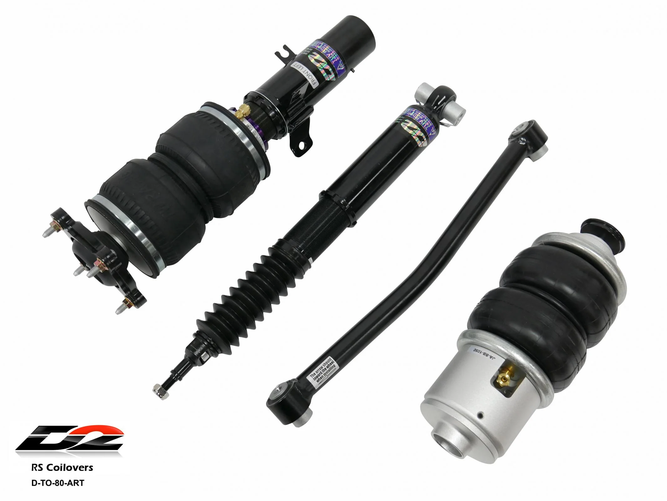 D2 Racing Air Struts w/ VERA Basic Management 18+ BMW Z4 20-23 Toyota Supra RWD - Image 2