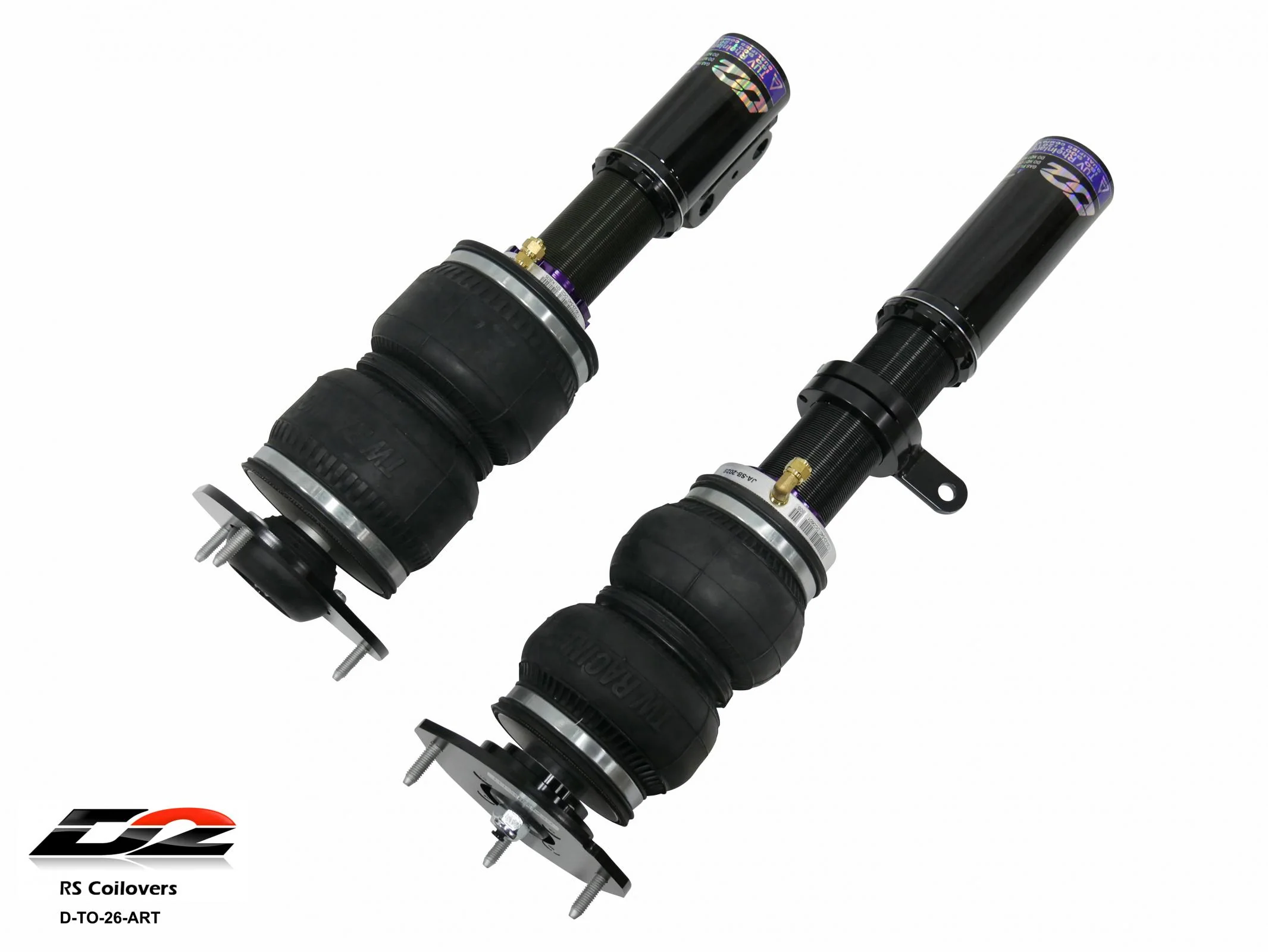 D2 Racing Air Struts w/ VERA Basic Management 1988-2002 Toyota Corolla 1989-2002 Chevrolet Prizm - Image 2