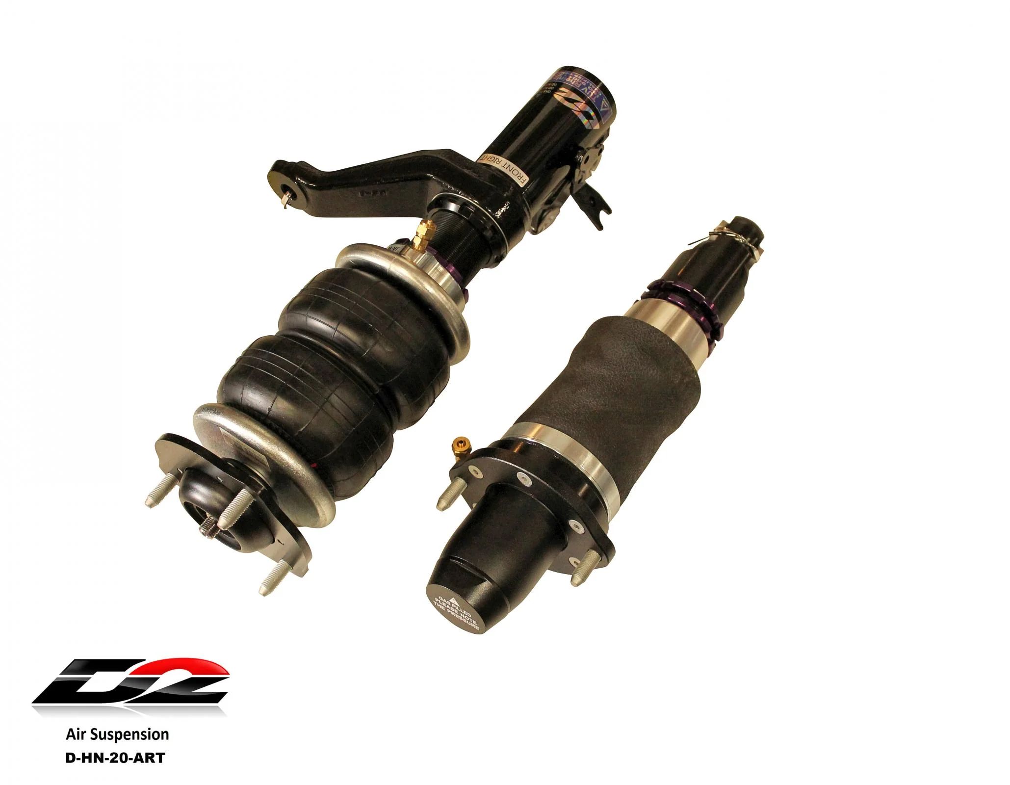 D2 Racing Air Struts w/ VERA Element Management 01-05 Honda Civic