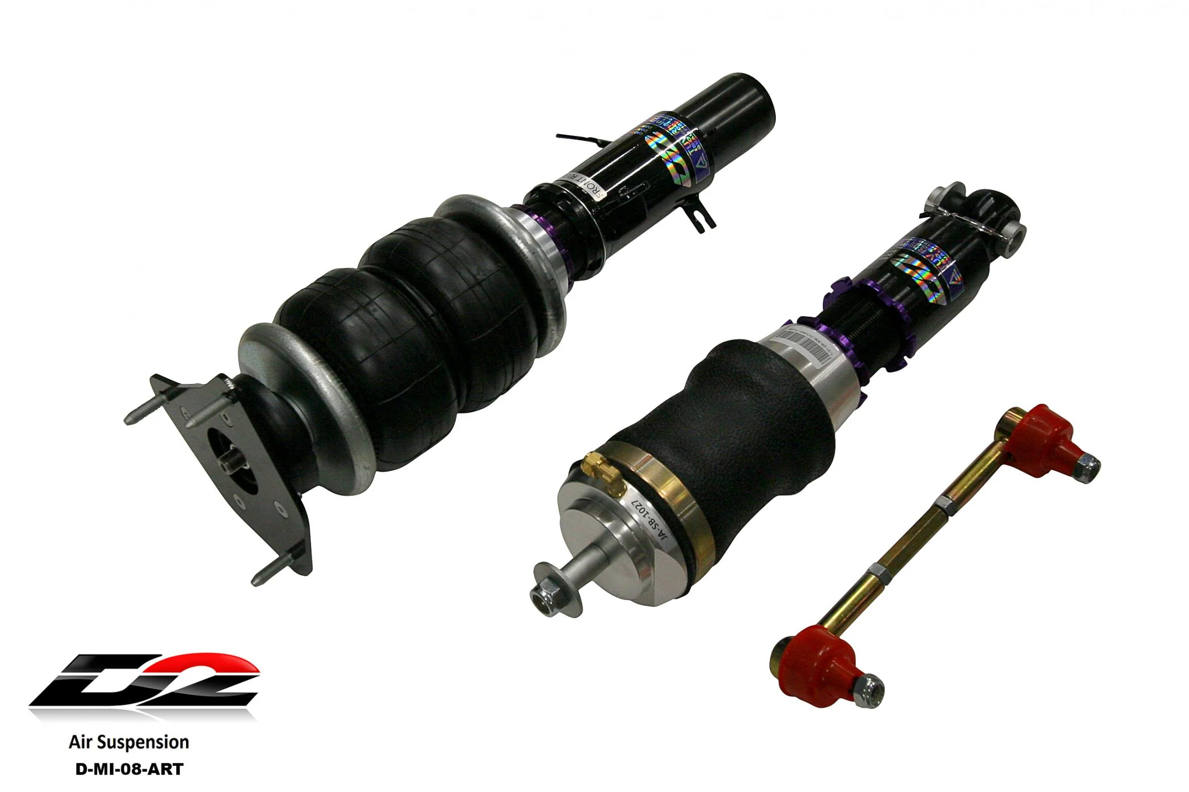 D2 Racing Air Struts w/ VERA Element Management 07-13 Mini Cooper 07-13 Mini Cooper Clubman - Image 2